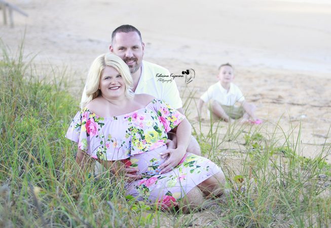 Maternity photography session in Flagler Beach Palm Coast Florida