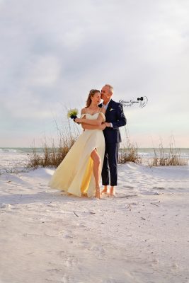 Wedding photography, beach wedding services and bridal portraits