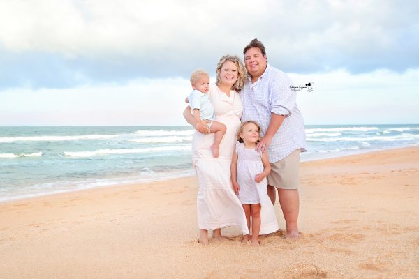 Family photography sessions and beach portraits in Central Florida.